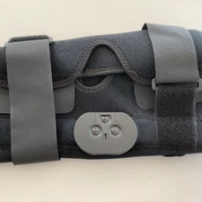 Iso Preferred OA Dual ROM Hinge Knee Brace One Size- New Black Adult