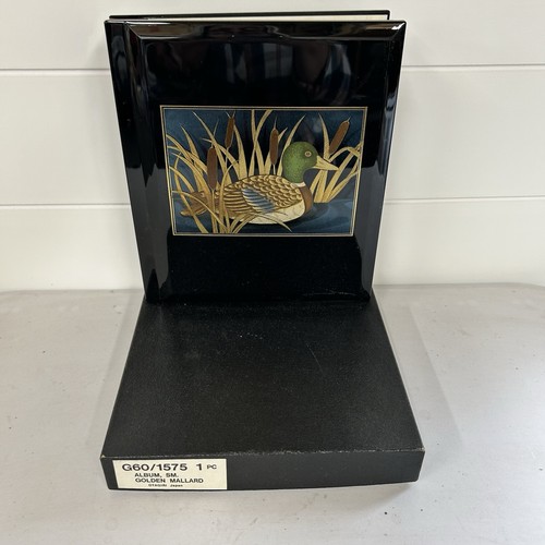 Otagiri Japan Golden Mallard Duck Album Lacquerware Gibson Greetings Vintage - 第 2/24 張圖片