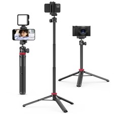 ULANZI MT 44 Treppiede Smartphone 147 cm 2 in 1 Bastone Selfie con Telecomando