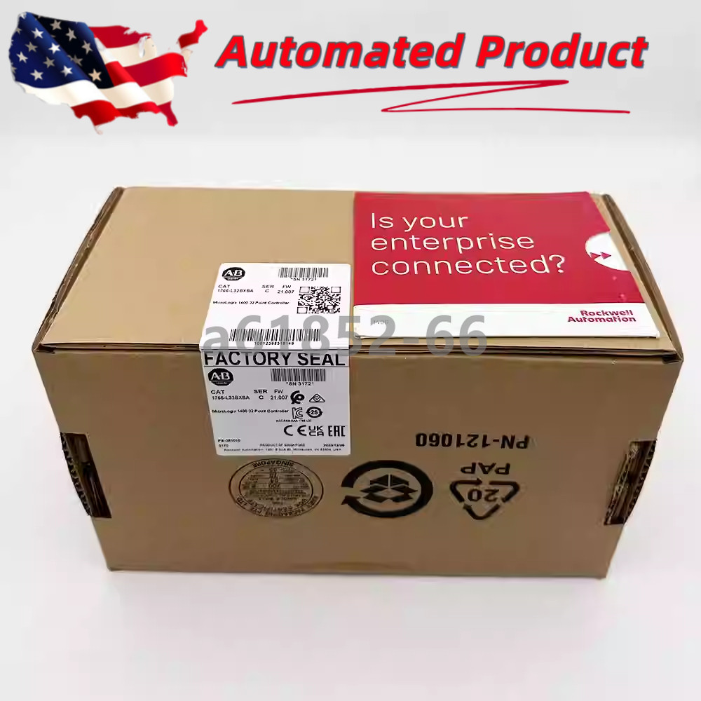 1PC New Sealed AB 1766-L32BXBA MicroLogix 1400 32 Point Controller Analog Output
