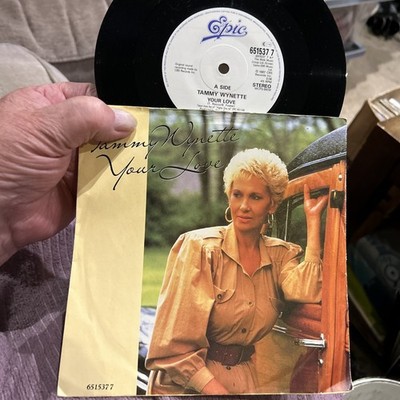 TAMMY WYNETTE - Your Love 7  Vinyl Record VG+