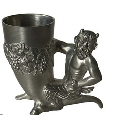 BMF Zinn Schnapsteufel Schnapsbecher b= 6,5cm h= 6cm unbenutzt