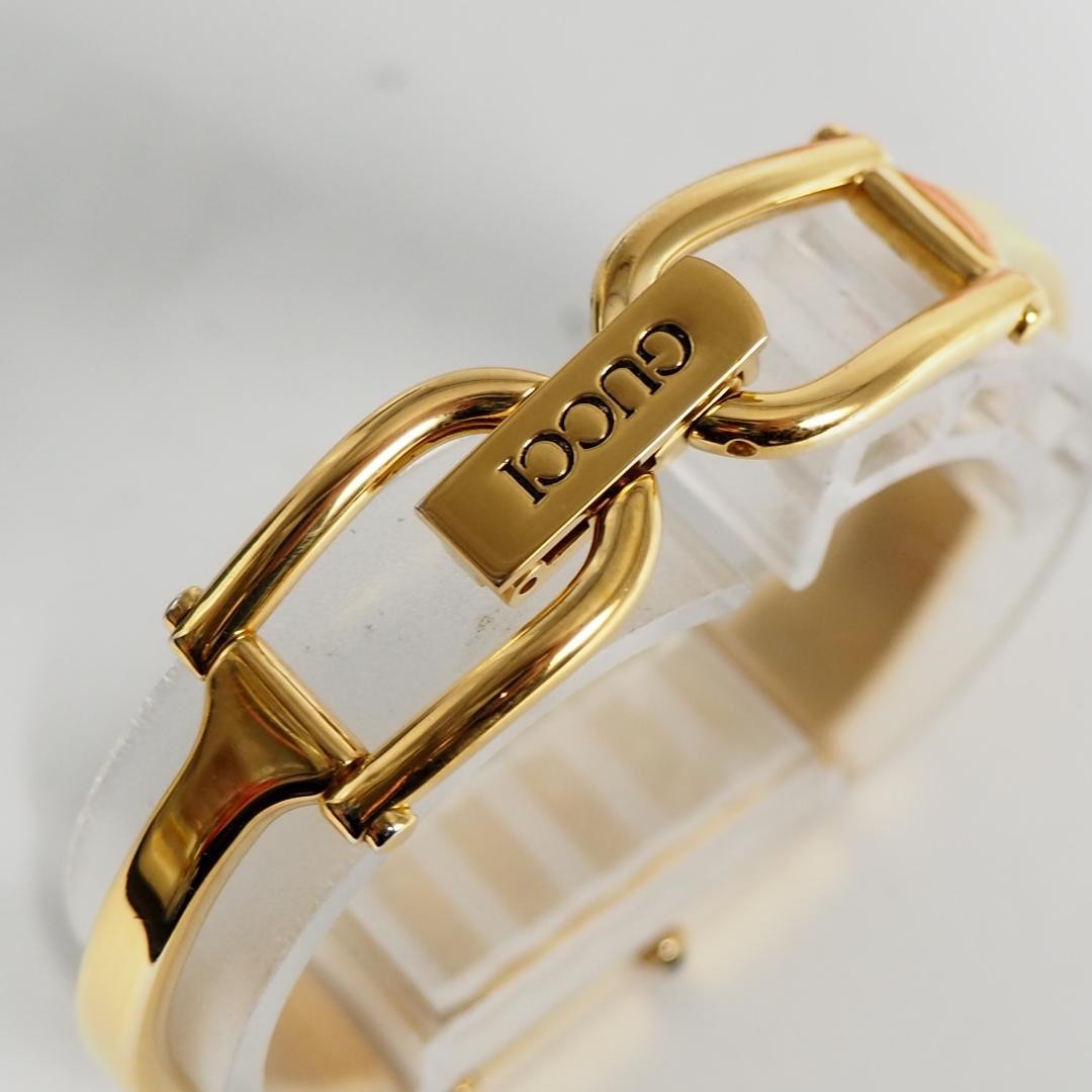 Good Condition Gucci GUCCI 1500 Square Bangle Watch Wristwatch  GUCCI,18553 thumbnail 6