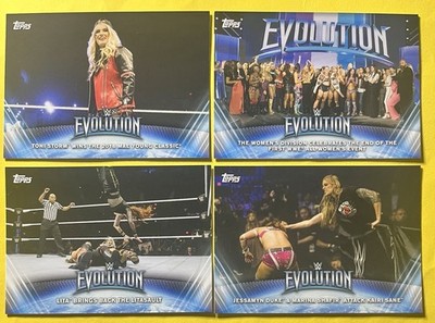2019 Topps WWE Women's Division EVOLUTION Set (10) BECKY LYNCH/TONI STORM ROOKIE