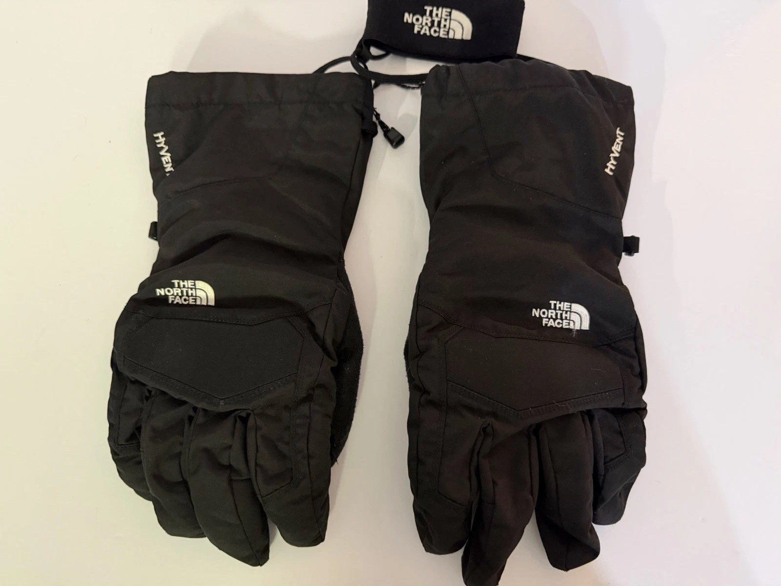 North Face Hyvent Technology Gloves dry vent, snow protection SKI Lg Black VGUC
Opens in a new windo