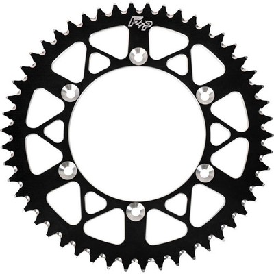 Fire Power Rear Aluminum Sprocket - Black, 520 / 51T 422-51 BLK