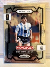Diego Maradona 2026 Panini Prizm Monopoly FIFA World Cup #3 Base Argentina 🇦🇷
