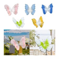 Giant Artificial Butterfly Decoration Photography Props Versatile Crafts Party