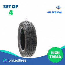 Set Of 4 Used 18565r15 Bridgestone Ecopia Ep422 Plus 88h - 8-8.532