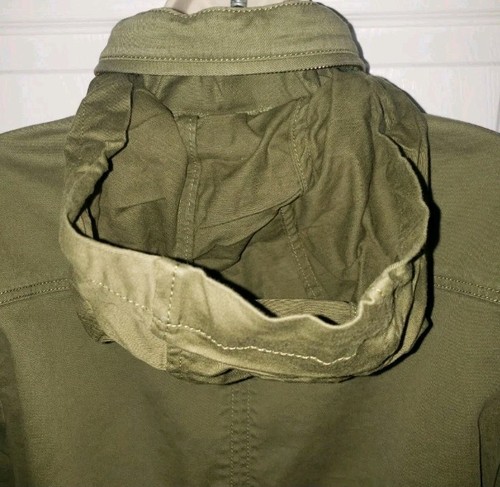 Chaqueta Land’s End para mujer talla L 10-12 con capucha estilo militar abrigo para tareas de granero  - Imagen 3 de 4