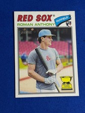 2026 Topps Heritage Roman Anthony (RC) 🚨SP IMAGE VARIATION)  BOSTON RED SOX #86
