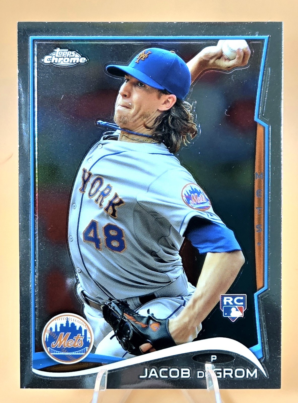 2014 Topps Chrome Update Jacob DeGrom #MB-19 **ROOKIE** ~New York Mets~ RC
