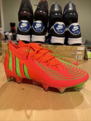 Adidas Predator Edge.1 SG Game Data Pack Soccer Cleats GW1016 Size 5 Women s 6