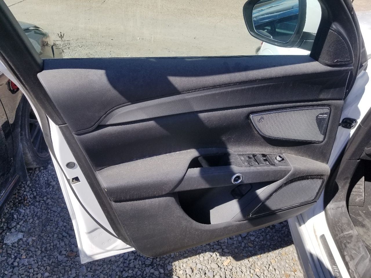 23 2023 MASERATI GRECALE DOOR TRIM PANEL FRONT LEFT DRIVER BLACK 