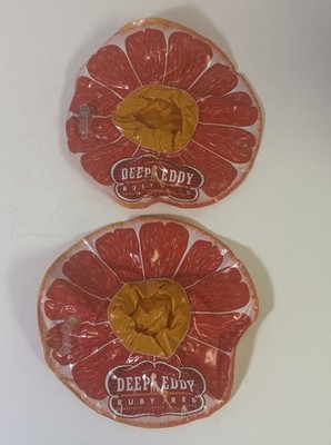Deep Eddy Ruby Red Grapefruit Flavored Vodka Pool Drink Floats/ Set of 2 NEW