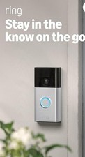 Ring Battery Doorbell newest model , Home or business security with Head-to-Toe
