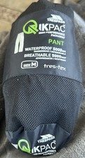 Trespass Qikpac Unisex Packaway Waterproof Backpacking Rain Pants M