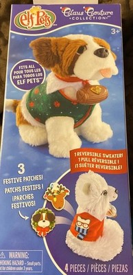 The Elf on the Shelf Elf Pets Christmas Sweater Set - Cozy, Reversible Sweater