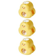 Creative Cartoon Yellow Toothpaste Squeezer and Bathroom Toothbrush Organizer