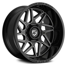 Gear Off Road 761bm Ratio Wheel 20x12 -44 6x135 106.2 Black Single Rim Gear Off Road 761bm Ratio Wheel 20x12 -44 6x135 106.2 Black Single Rim
