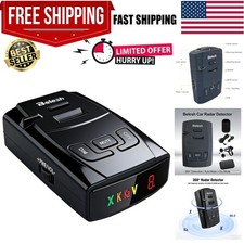 S360 Laser Radar Detector for Cars   City/Highway Mode, Mute  DIM Function, ...