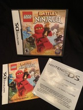 LEGO Battles: Ninjago Nintendo DS Case  Manual Only. NO Game