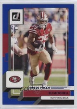 2022 Panini Donruss Press Proof Blue Elijah Mitchell Eli Mitchell #26 1q9