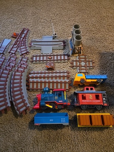 Playskool Schnellzug-Set 1988 - getestet und funktioniert