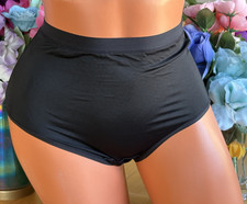 BREEZIES Medium Black Light Control Brief Panties 306 VINTAGE