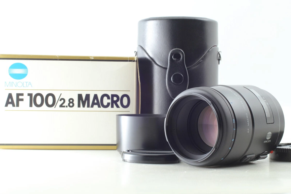 Minolta f/2.8 Camera Lenses 100mm Focal for sale | eBay