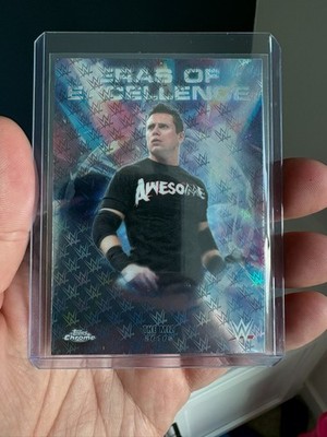 The Miz Eras Of Excellence Logofractor - 2026 Topps Chrome WWE #ERA-1