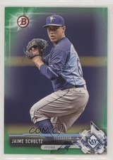 2017 Bowman Prospects Retail Green 79/99 Jaime Schultz #BP133 0q3