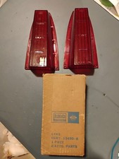 1966 Mercury Marauder Park Lane Monterey Stop Tail Lights Pair Nos