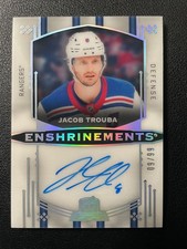 24-25 The Cup Hockey Enshrinements Auto E-JT Jacob Trouba #/99
