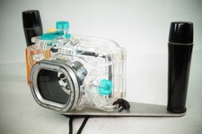 Canon WP-DC35 Underwater Housing For Powershot S90, 2 Handle Grip, Unchecked.