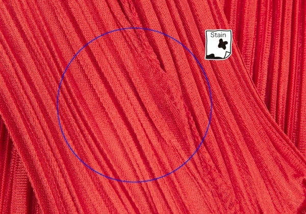 PLEATS PLEASE High neck different material switch… - image 8