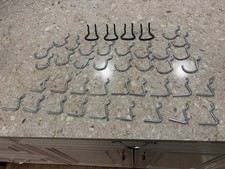 Pegboard Accessories for Organizing Tools in Workshop, Garage - 1/4 In Peg Board