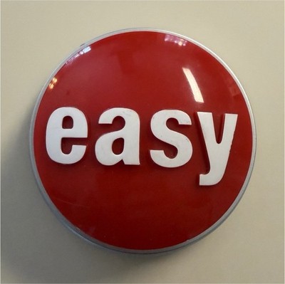 Staples  Easy Button  Red Desk Toy That Was Easy Talking Button Office Gag Gift 