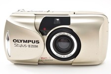 All Works N MINT Olympus  mju II ZOOM Stylus 35mm Point Shoot Film Camera JAPAN