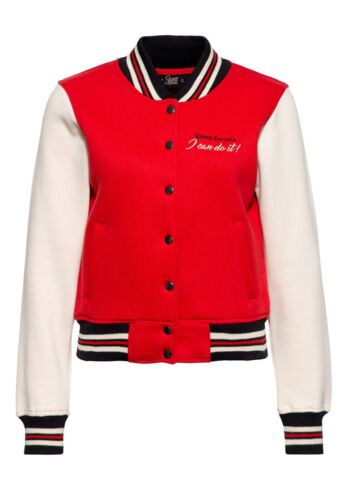 QUEEN KEROSIN College Jacke MOTOR QUEEN black or red Gr.: L & XL - Picture 2 of 8