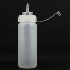 Neue Kunststoff Quetschflasche Gewürzspender Ketchup Senf Sauce Essig Salat
