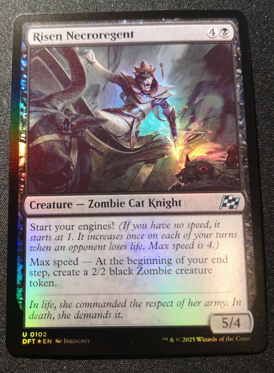Risen Necroregent - Foil - DFT - MTG - NM - EN - 0102