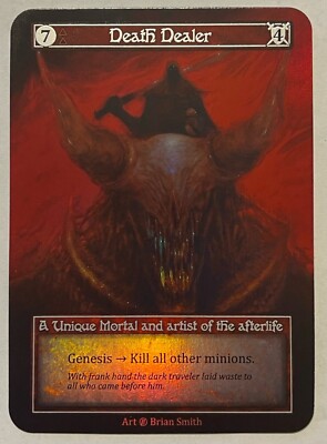 Death Dealer β foil Sorcery TCG Death Dealer - Foil - Unique - Beta - Sorcery Contested