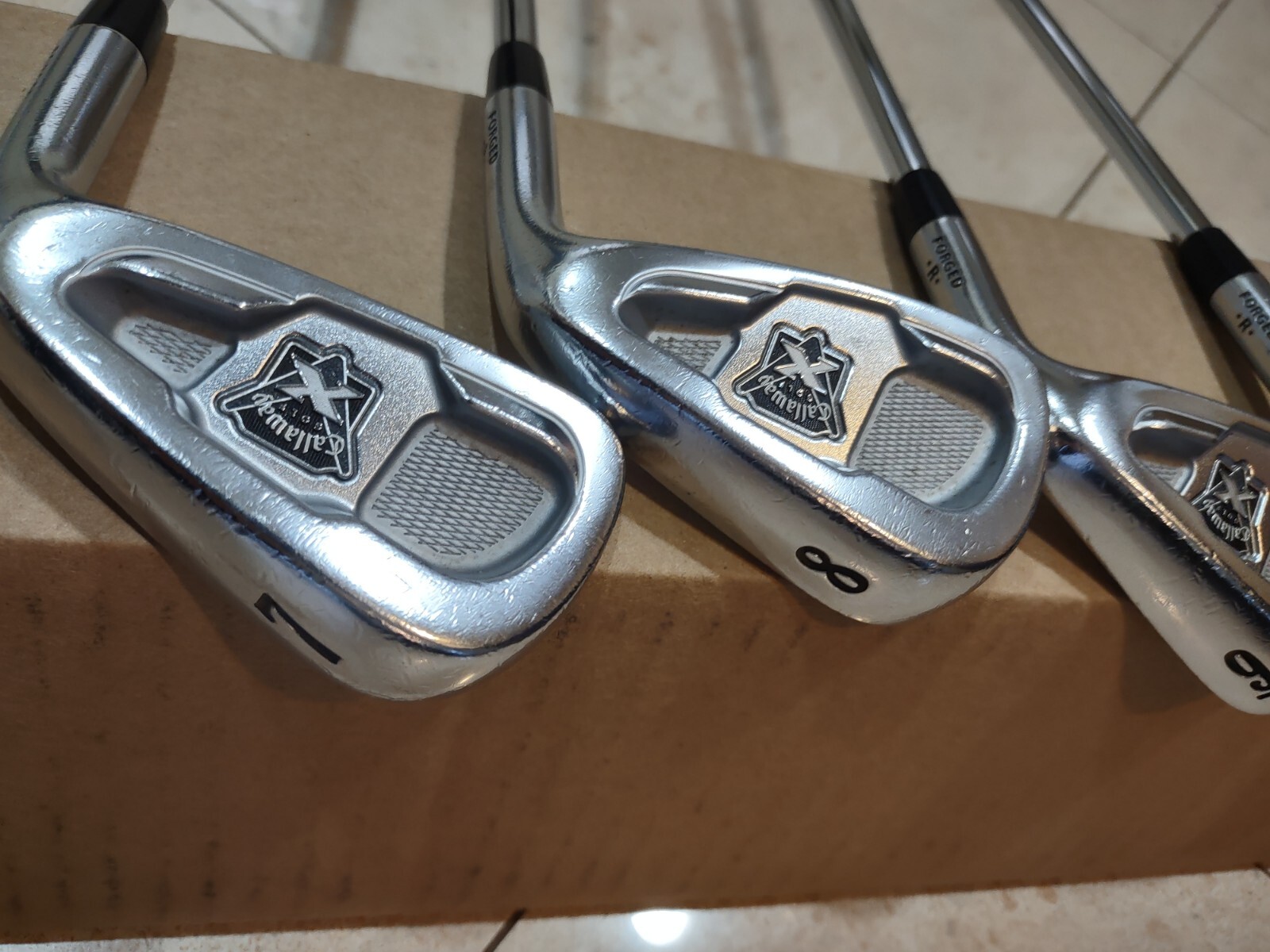 Callaway '09 Iron Set 3Pw Project X Flighted Rifle 6.0 (stiff