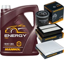 DENCKERMANN Inspektionspaket MANNOL Energy 5W-30 5L f&uuml;r Hyundai Kona 1.6 T-GDi