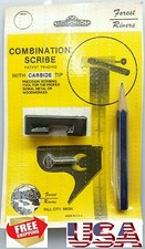 NEW Forest Rivers Combination SCRIBE CARBIDE TIP METAL WOOD WORKER Made in USA