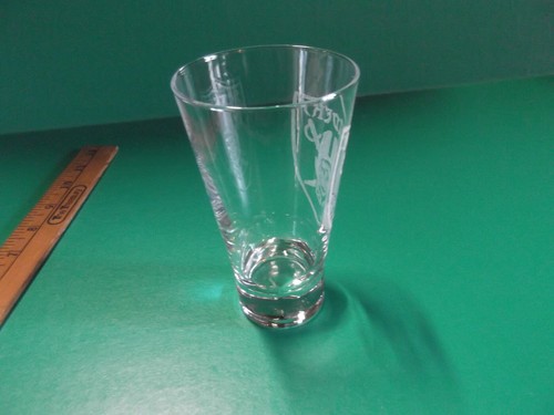 Etched Oakland Raiders Glass 5"in Tall Super Cool - Picture 7 of 9