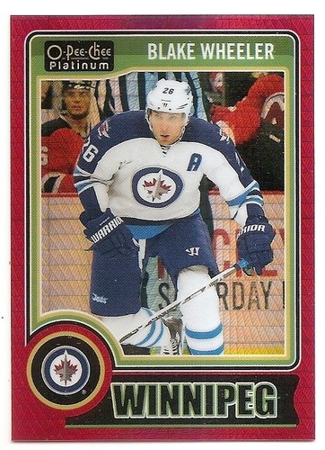 14/15 O-PEE-CHEE PLATINUM RED PRISM Hockey /135 (#1-100) U-Pick From List - Picture 8 of 17