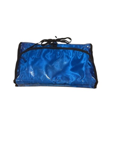 Ulta Make-up Kulturbeutel blau Blumen hängend Reisetasche - Bild 2 von 5