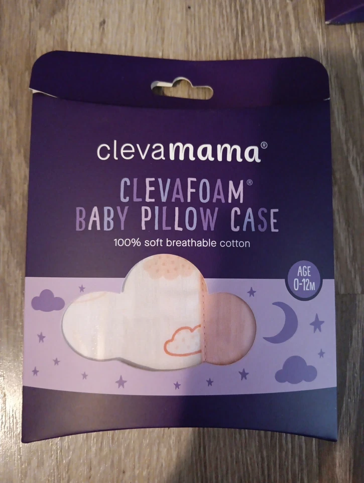 Clevama - Funda de Almohada 100% Algodón Niño Pequeño, Coral NUEVA En Paquete Envío Gratis Foto 2 de 4